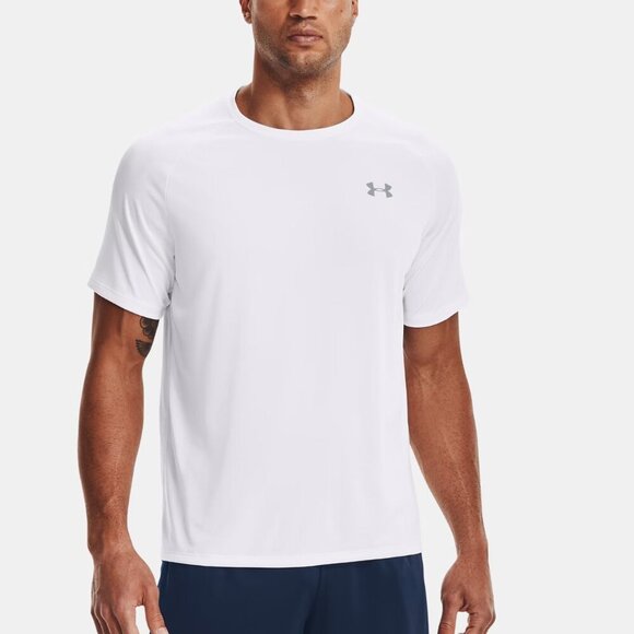 Under Armour Mens The Tech Tee White Size L - Picture 1 of 8